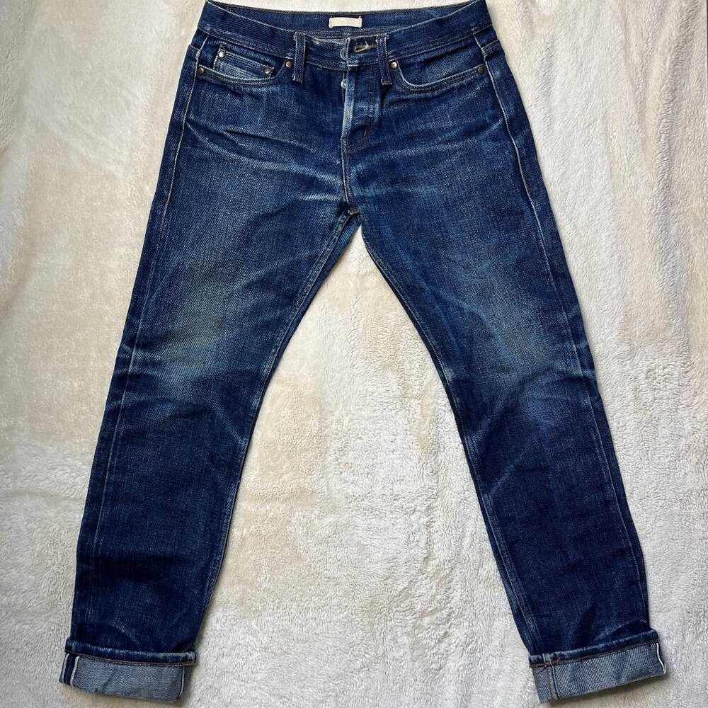 Unbranded Brand 21oz Heavyweight Indigo Selvedge Denim
